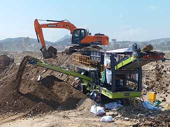 福建廈門(mén)土石分離機